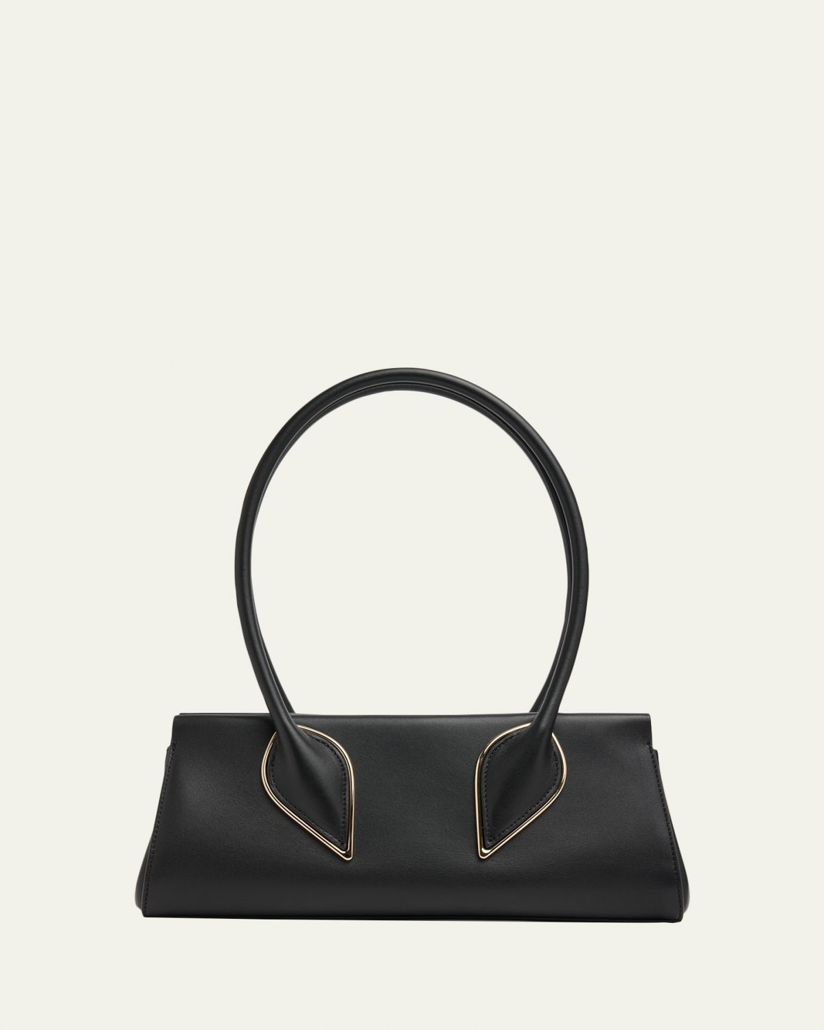 Christian Louboutin Venus Calf Leather Baguette Shoulder Bag