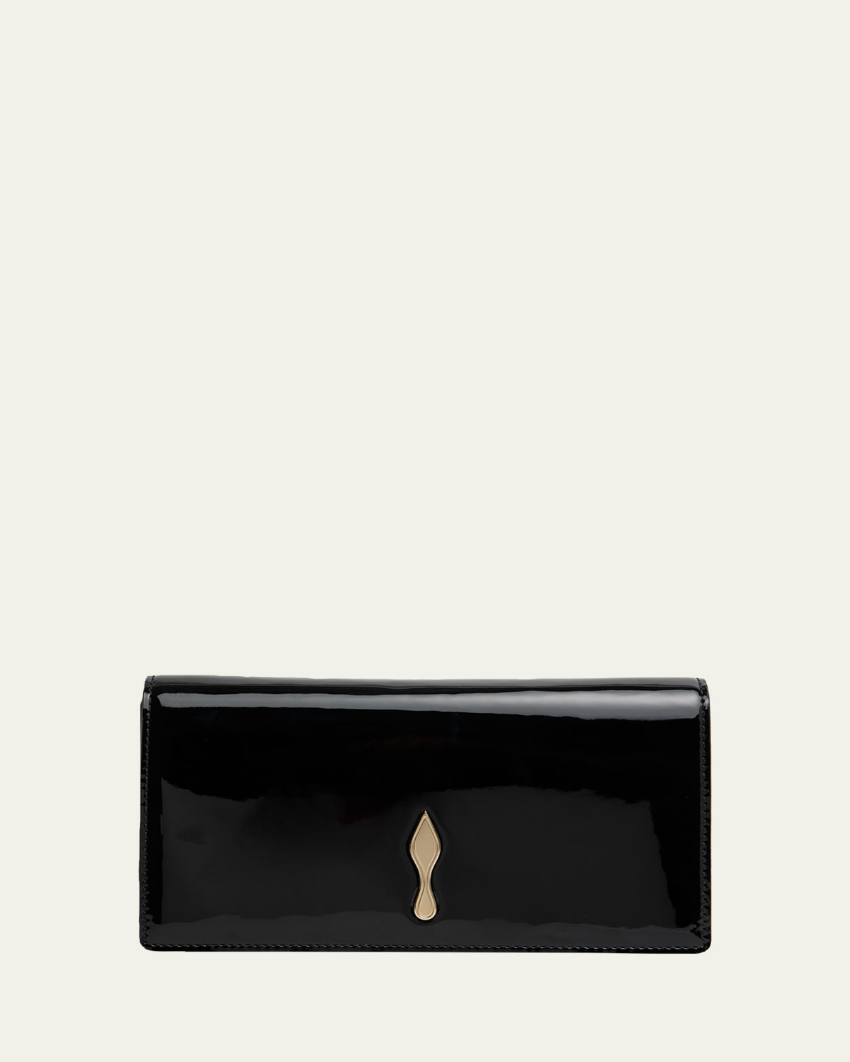 Christian Louboutin Bettina Patent Leather Clutch Bag