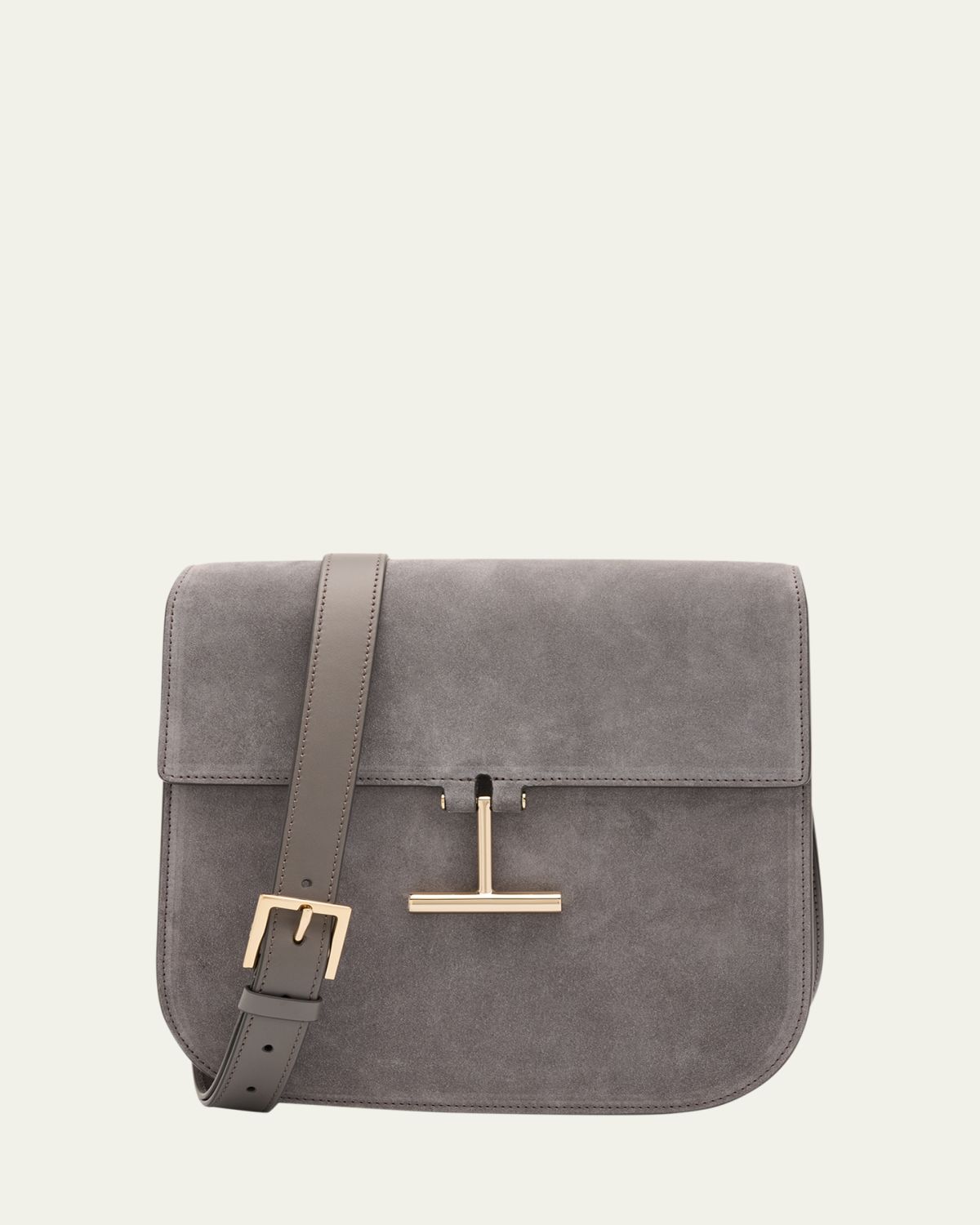 TOM FORD Tara Medium Crossbody Bag in Suede