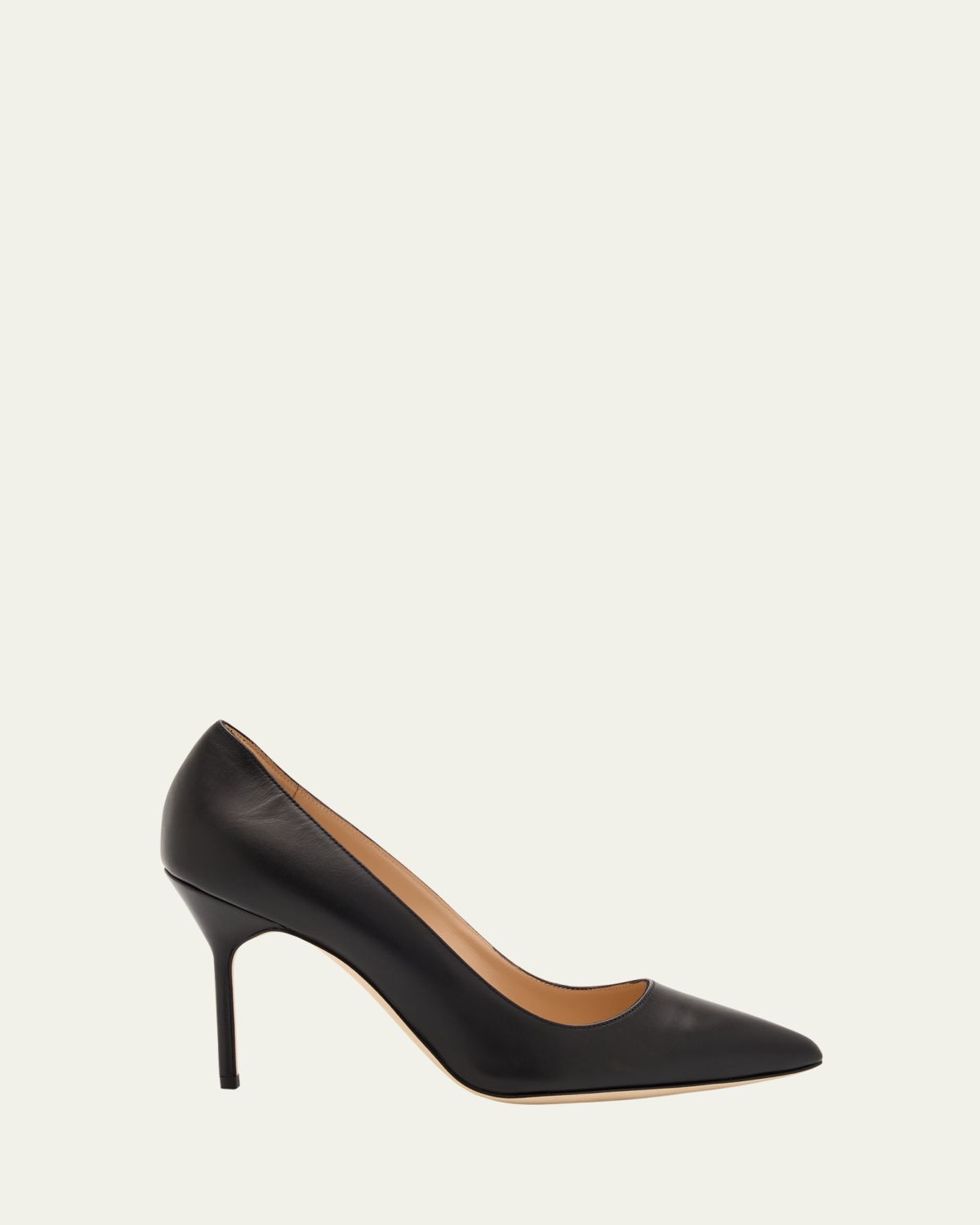 Manolo Blahnik 90mm BB Leather Pumps | Thumbnail 6
