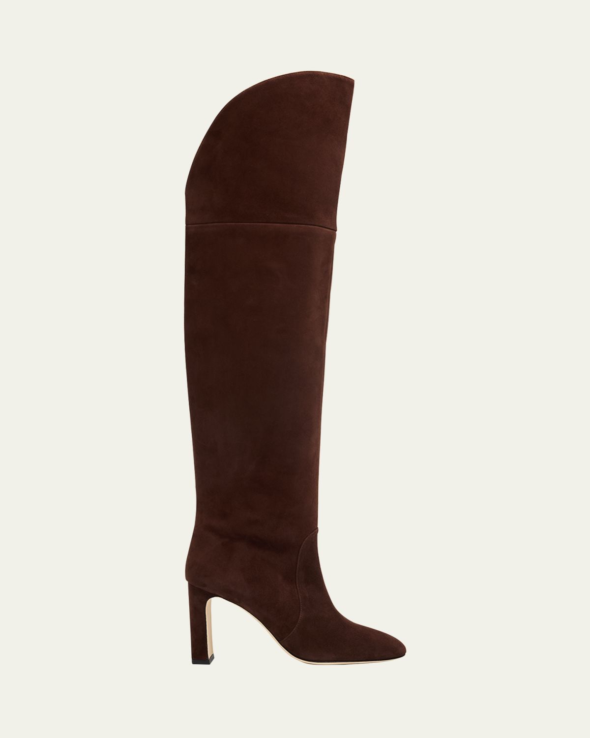 Stuart Weitzman Babette Tubo Suede Over-The-Knee Boots