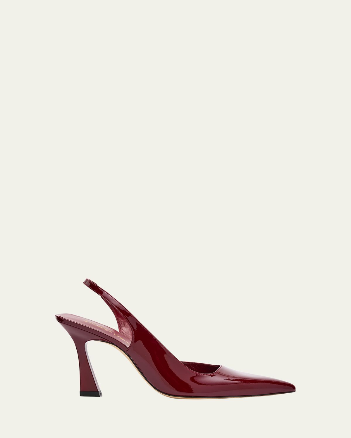 Stuart Weitzman Vinnie D'Orsay Patent Leather Slingback Pumps | Thumbnail 6 Stuart Weitzman Vinnie D'Orsay Patent Leather Slingback Pumps | Thumbnail 6
