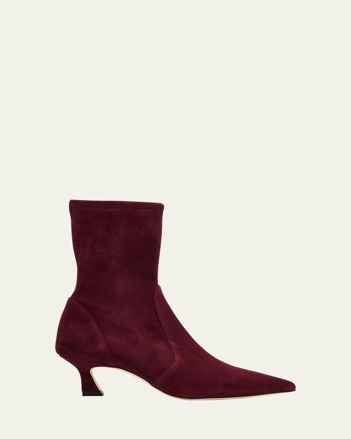 Stuart Weitzman 50mm Vinnie Suede Stretch Booties | Thumbnail 6 Stuart Weitzman 50mm Vinnie Suede Stretch Booties | Thumbnail 6