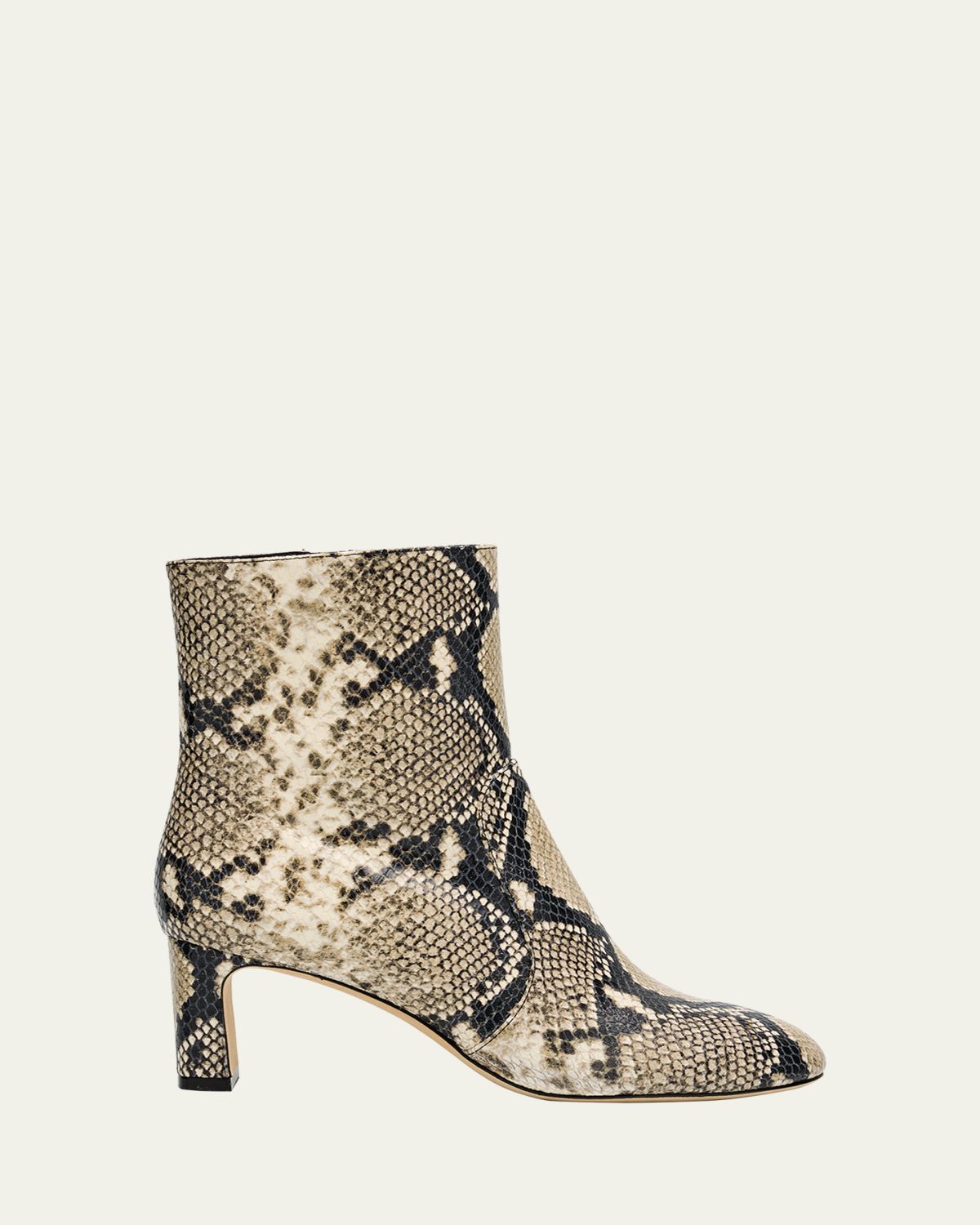 Stuart Weitzman Babette Snake-Printed Leather Booties | Thumbnail 6