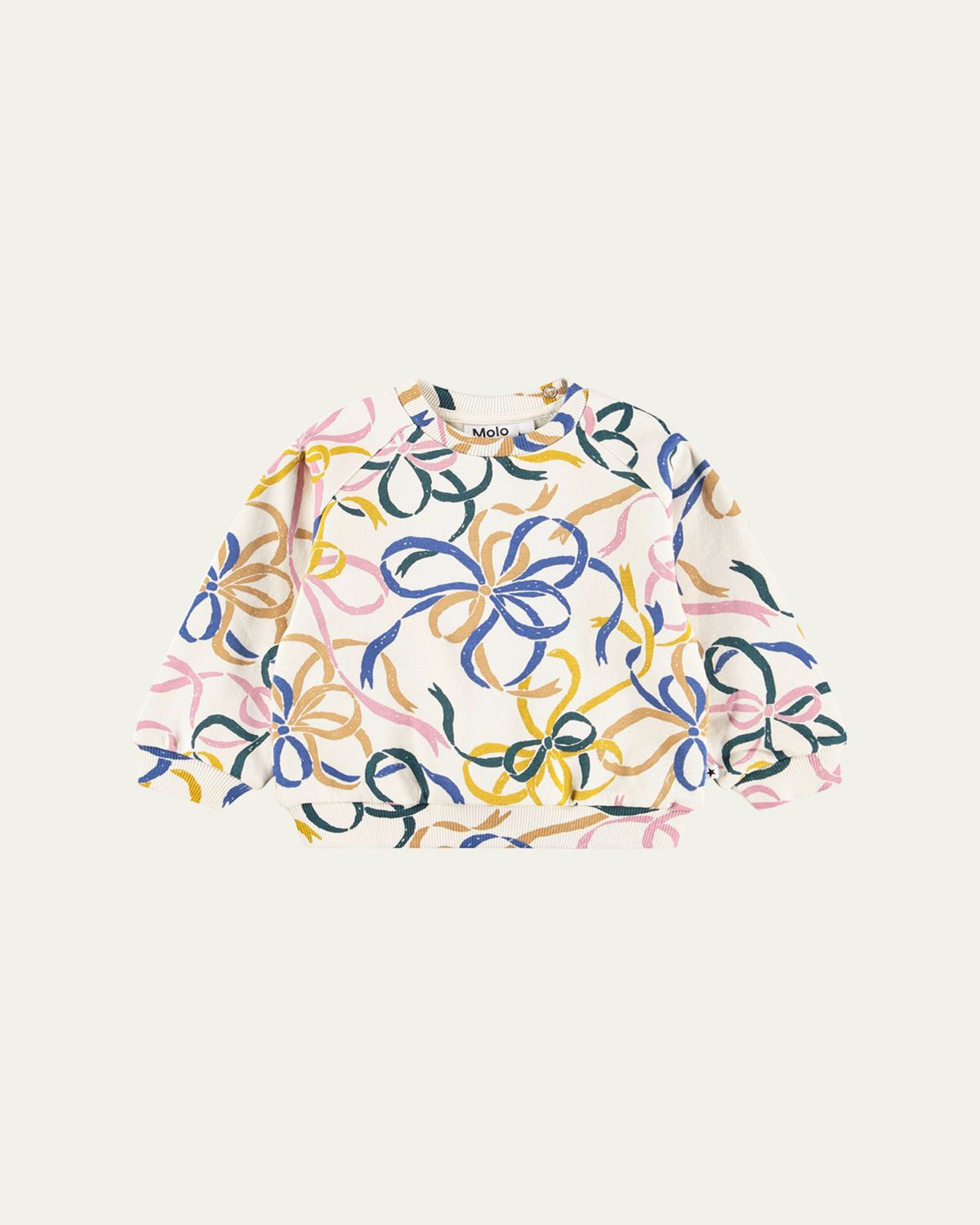 Molo Boy 's Disc Printed Cotton Sweatshirt, Size 6M-2