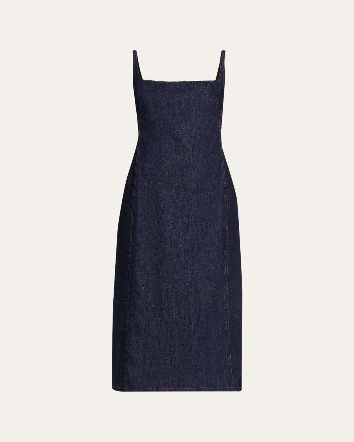 Dries Van Noten Debano Denim Midi Dress