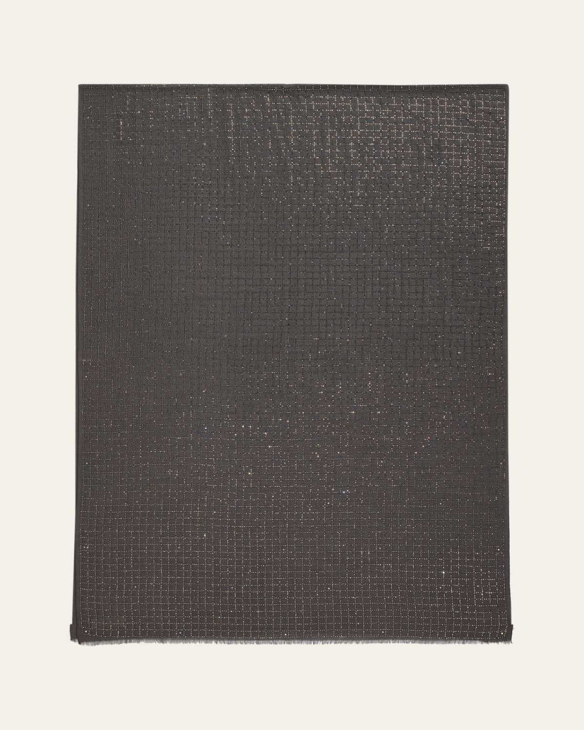 Janavi India Checks and Lines Cashmere Scarf