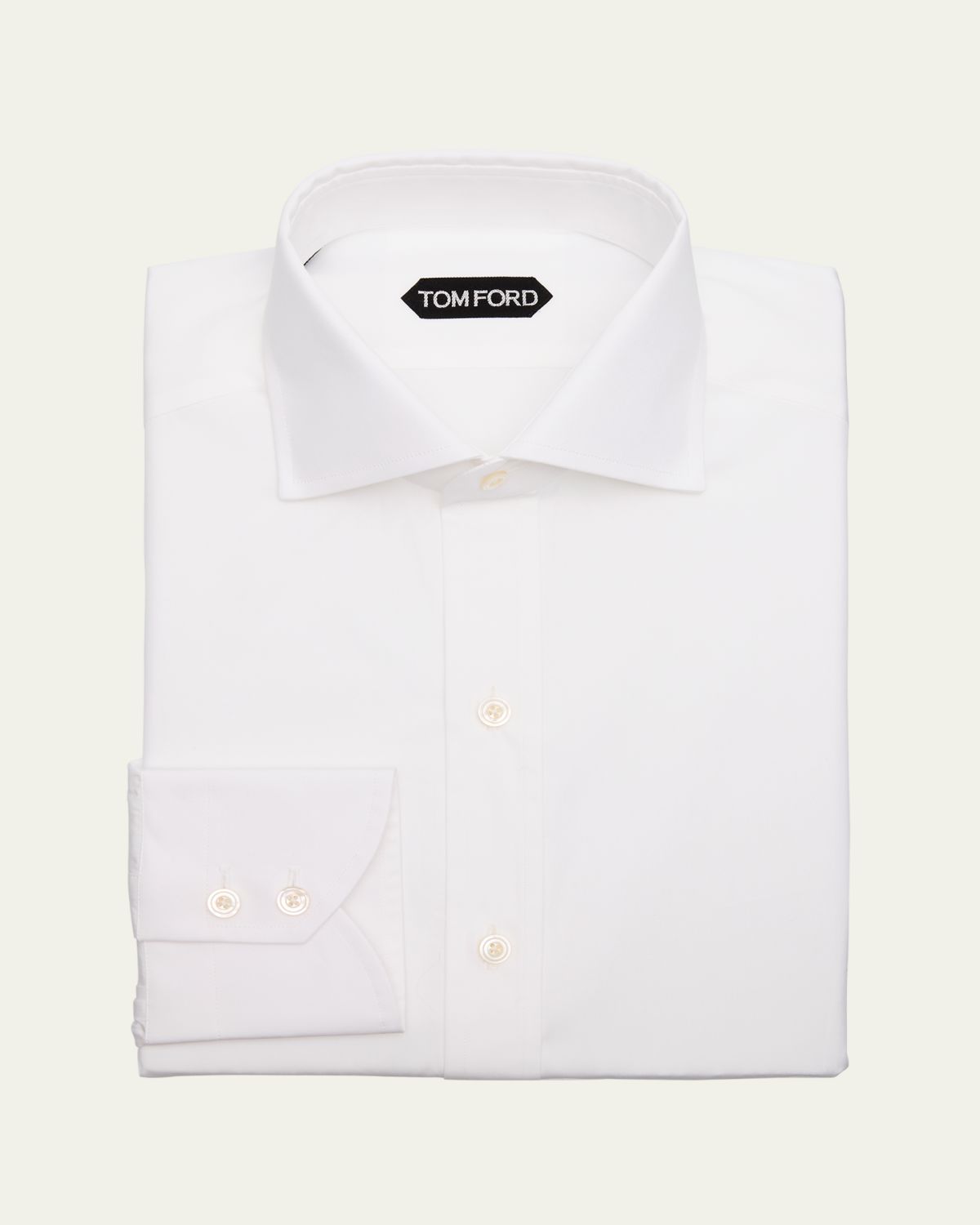 TOM FORD Men's Cotton Slim-Fit Dress Shirt
