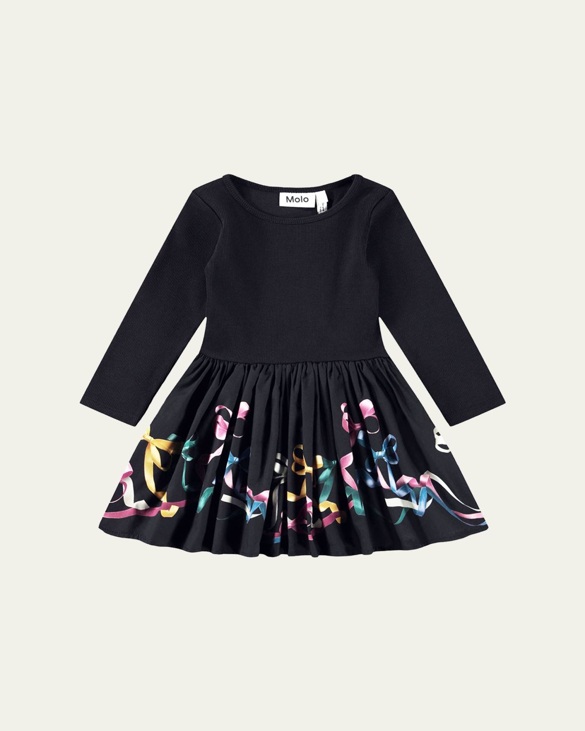 Molo Girl 's Candi Poplin-Skirt Dress, Size 6M-2