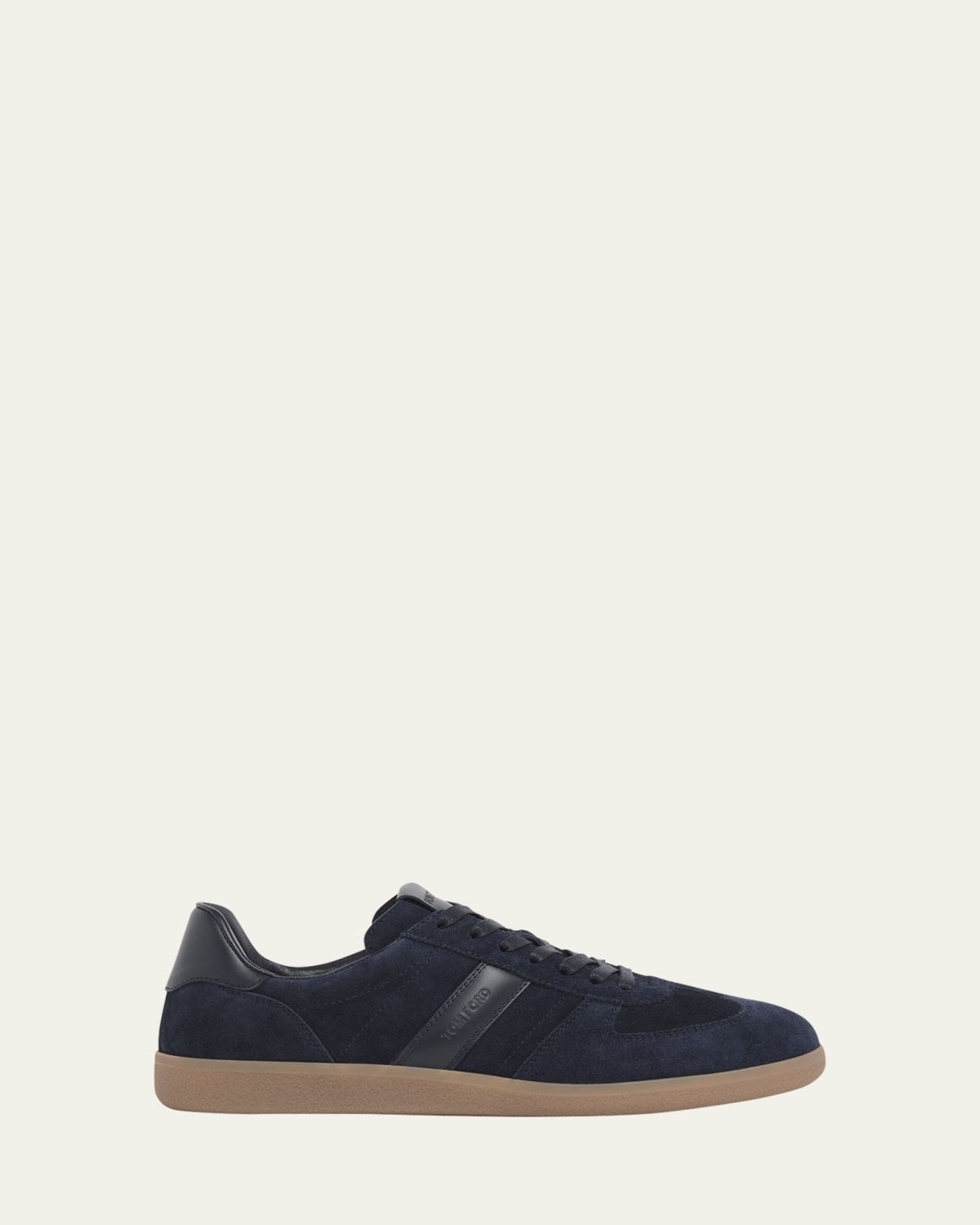TOM FORD Men's T Suede and Leather-Trim Low-Top Sneakers | Thumbnail 6 TOM FORD Men's T Suede and Leather-Trim Low-Top Sneakers | Thumbnail 6