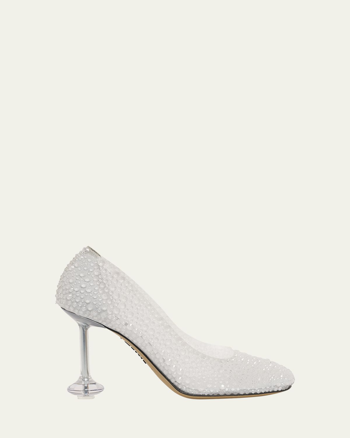 Loewe Toy Strass Mesh Pumps