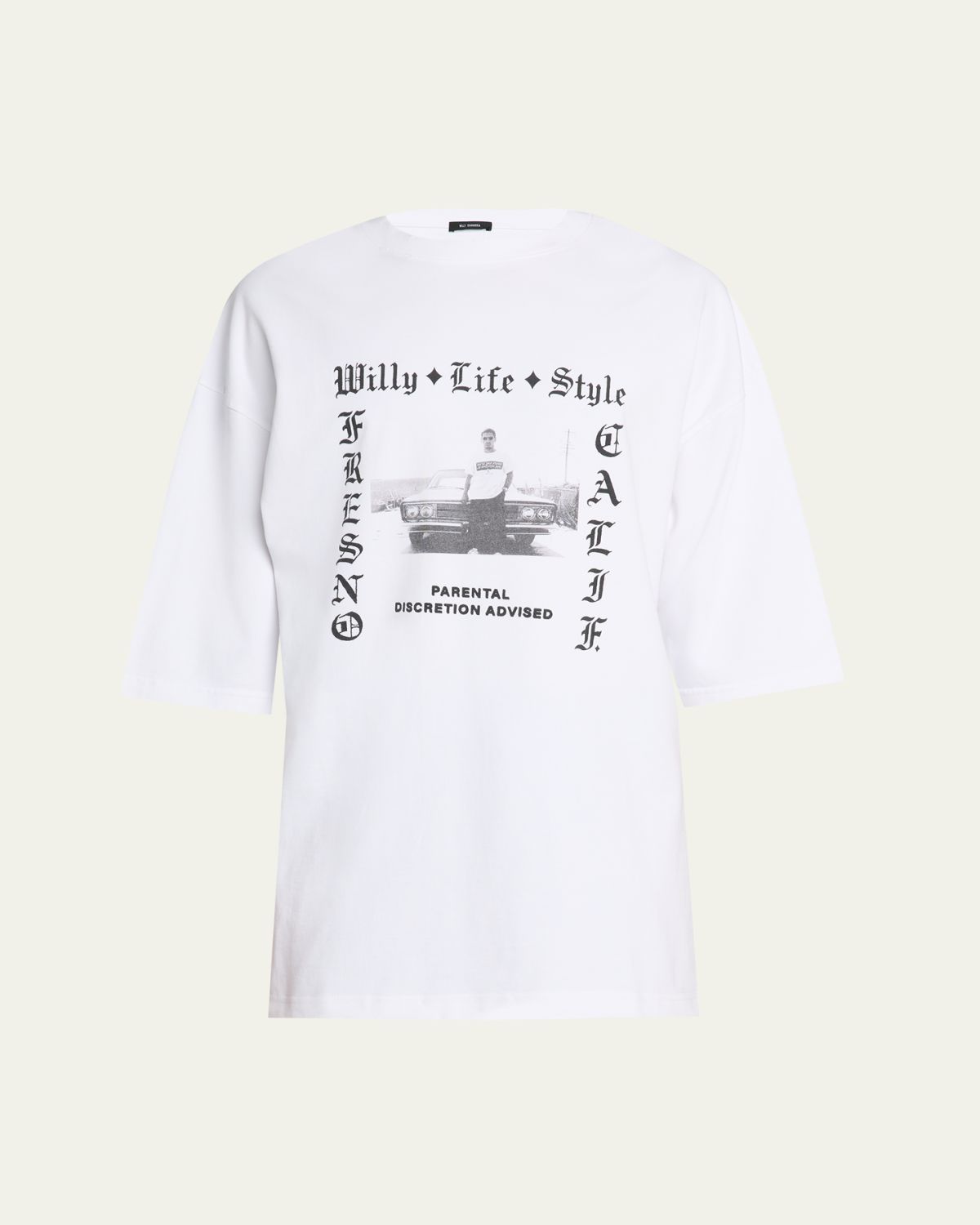 Willy Chavarria Men's Willy Life Style Northsider T-Shirt