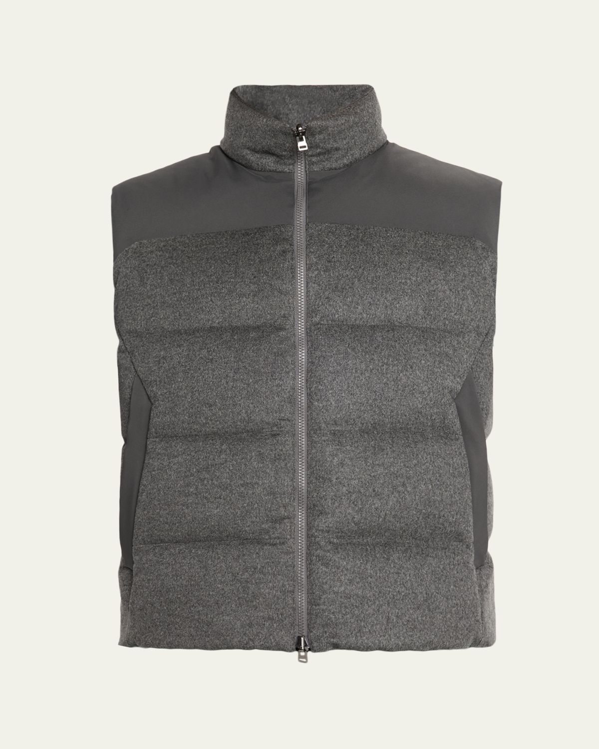 Sease Men 's Insulated Cashmere Reversible Vest