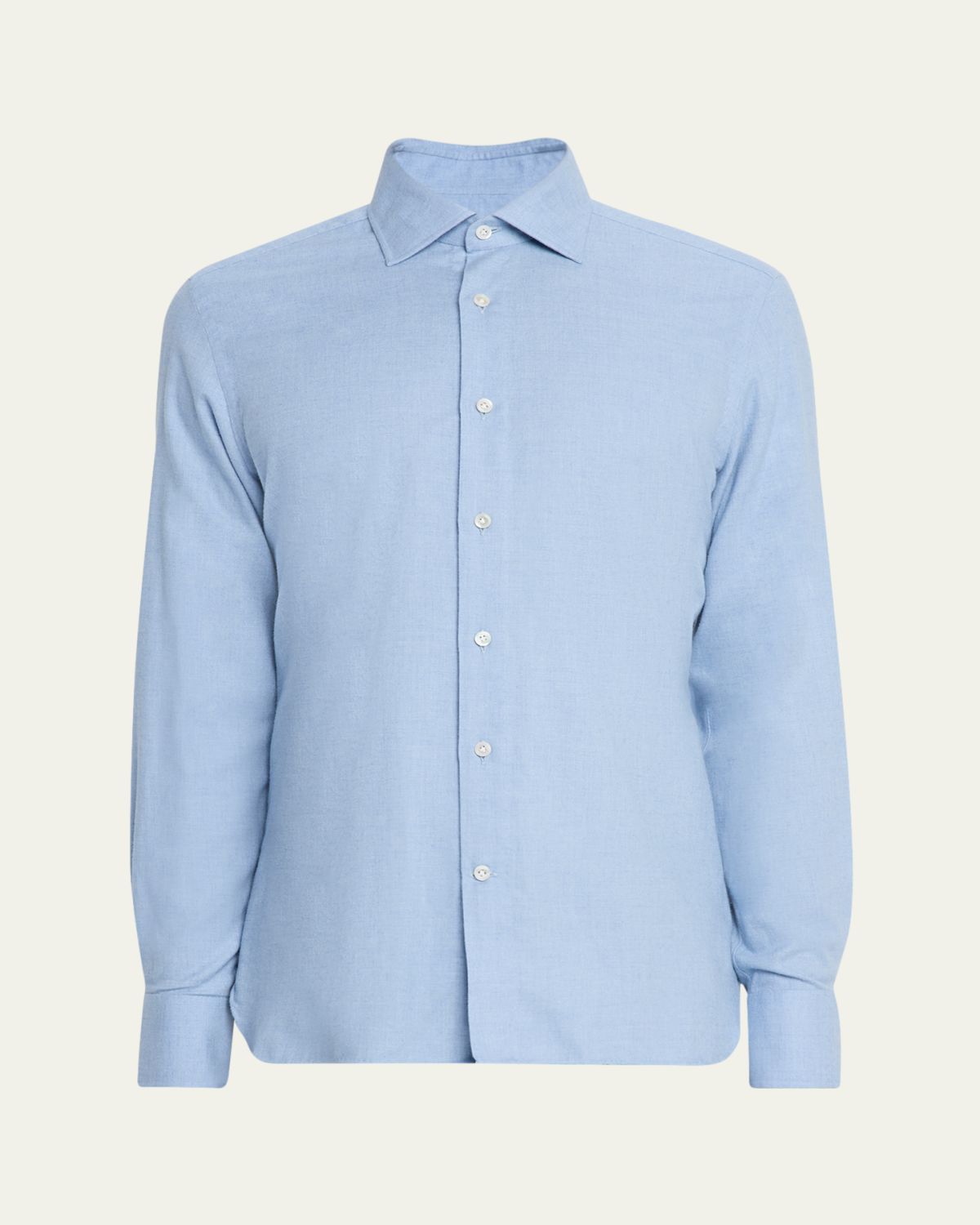 100Hands Men's Matte Cotton Classic-Fit Sport Shirt