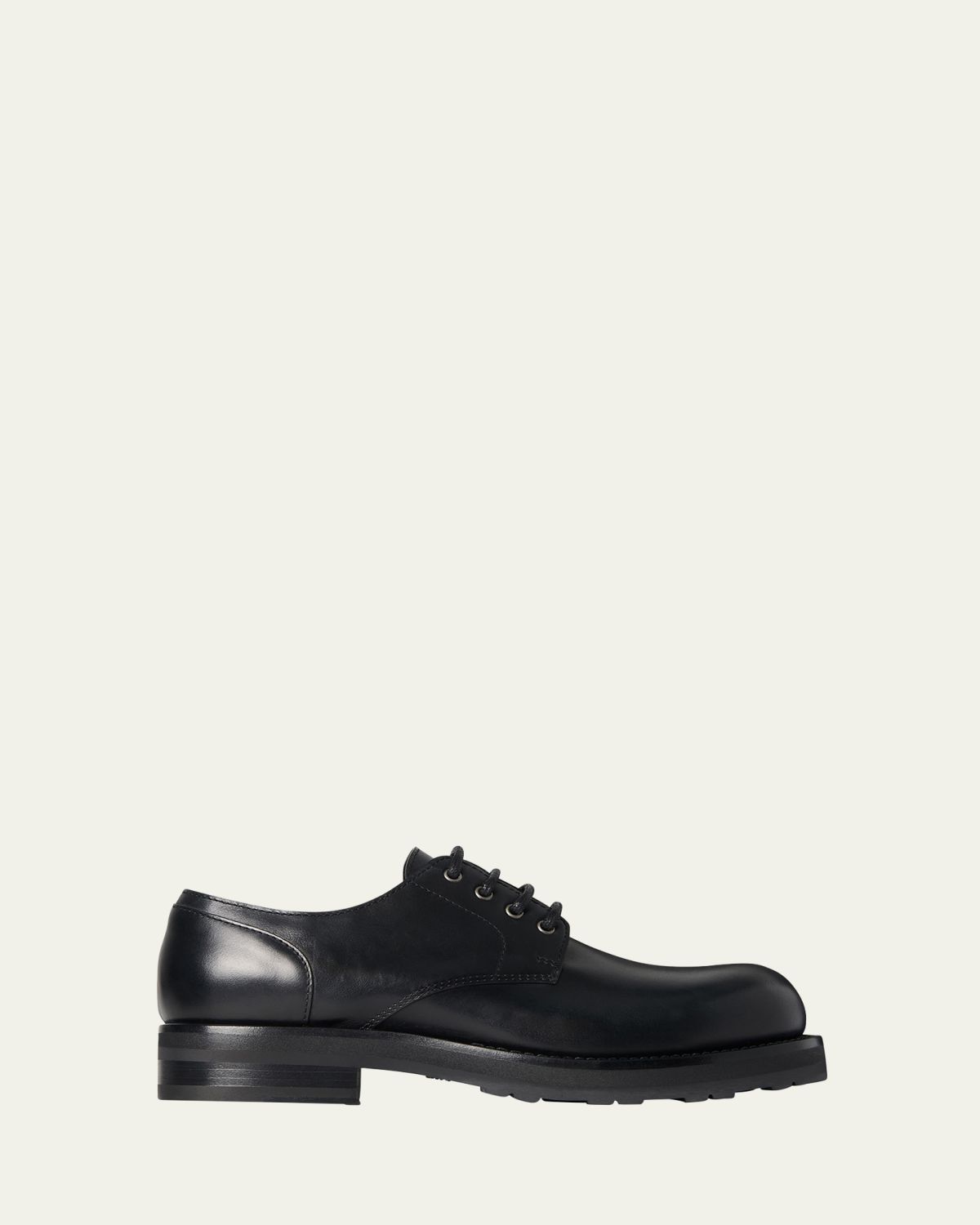 THE ROW Leather Derby Lug-Sole Shoes
