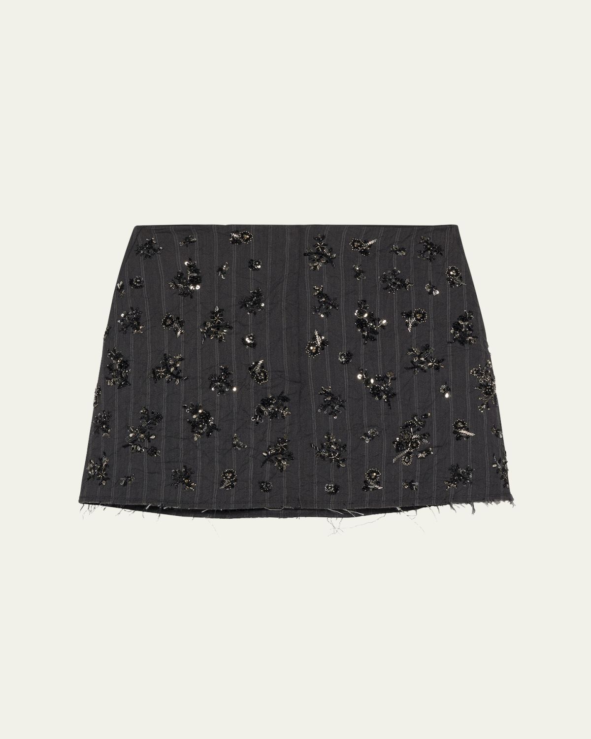 SIMKHAI Blaire Sequined Mini Skirt