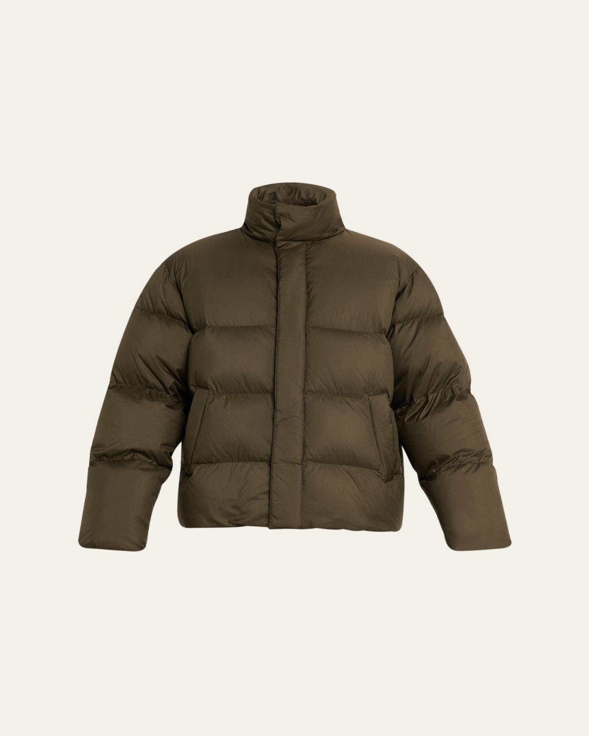 Saint Laurent Men's Water-Repellent Down Puffer Jacket