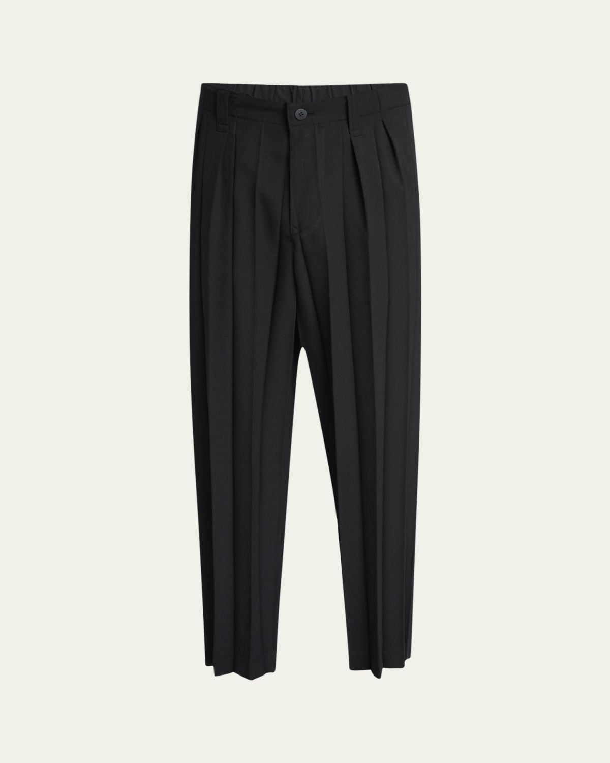 Homme Plisse Issey Miyake Men 's Edge Ensemble Pleated Pants