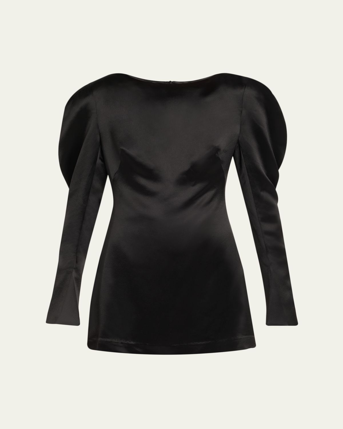 Courtney Zheng Victoire Satin Mini Dress