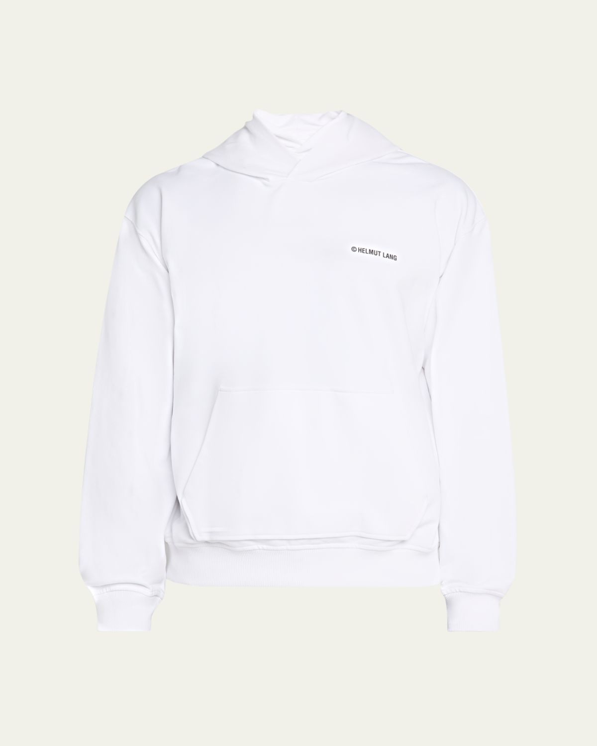 Helmut Lang Men 's Plastic Hoodie