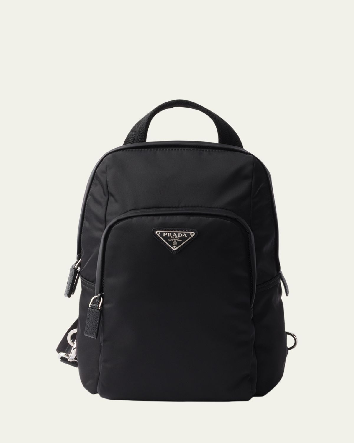 Prada Men's Small Nylon Crossbody Backpack