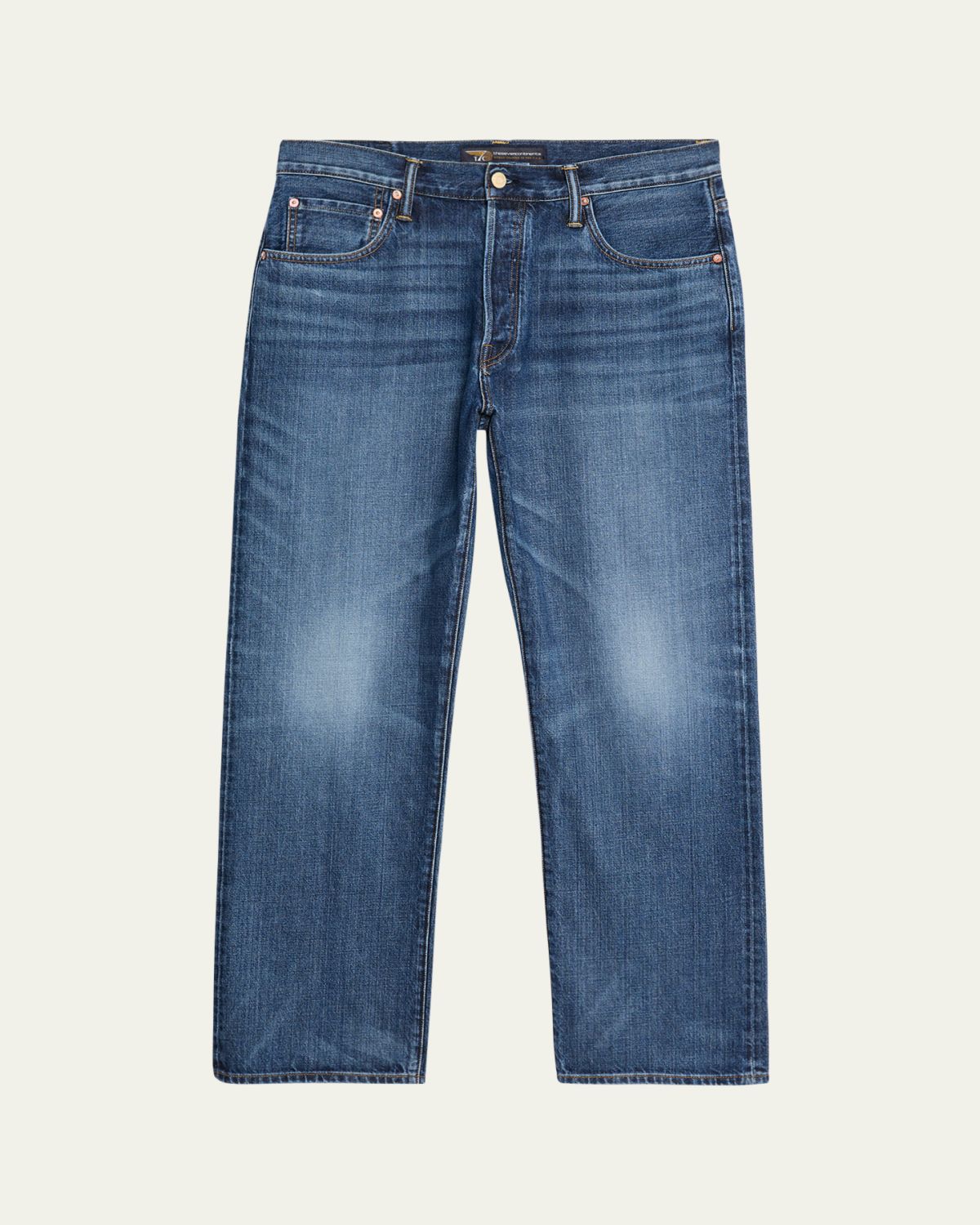 The Seven Continents Men's Jack Straight Relaxed-Fit Jeans