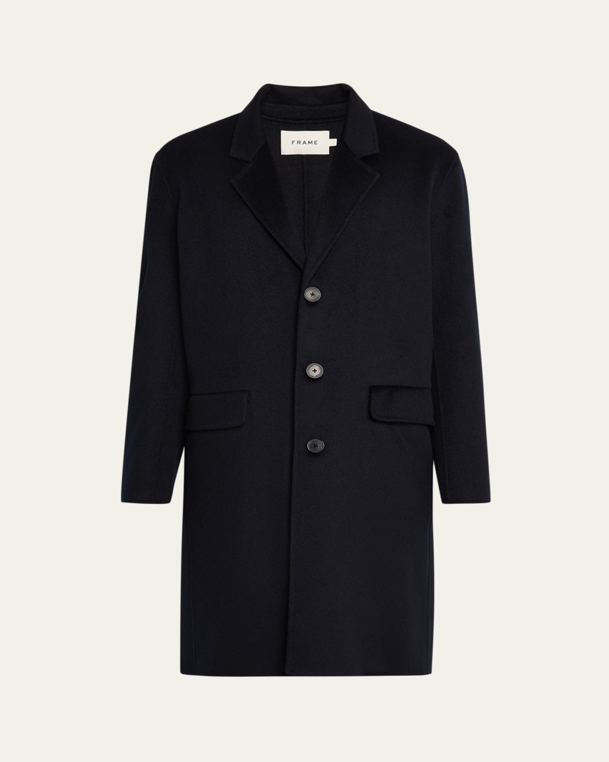 FRAME Men's Double-Face Wool Overcoat