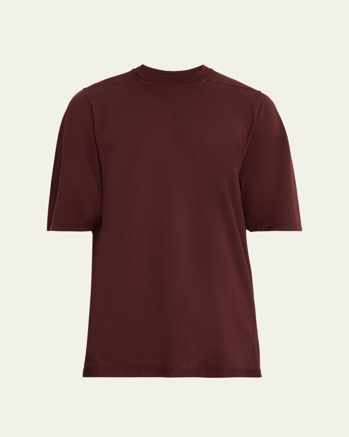 DRKSHDW RICK OWENS Men 's Cotton Jumbo Crewneck T-Shirt