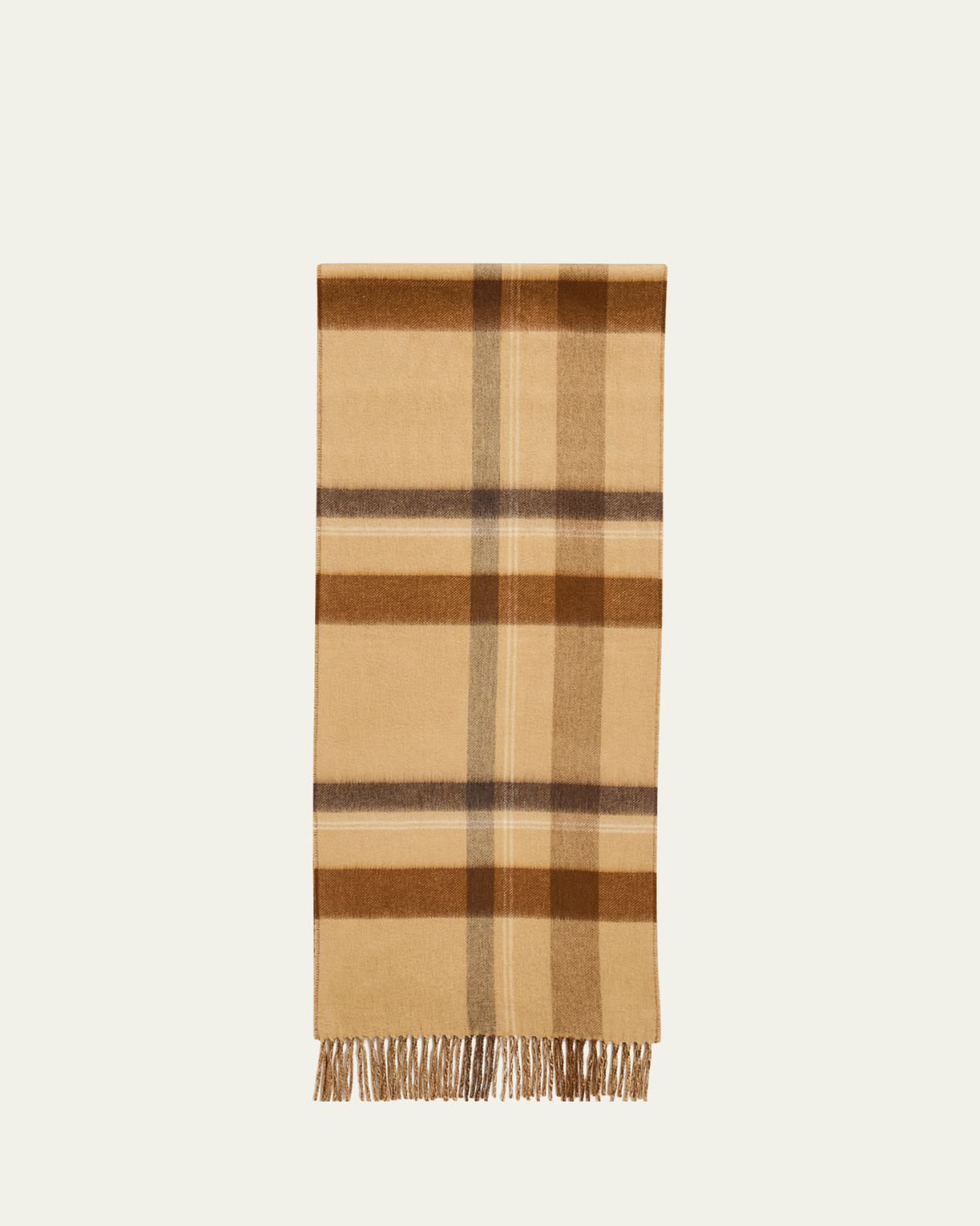 Begg x Co Men's Taransay Check Cashmere Scarf