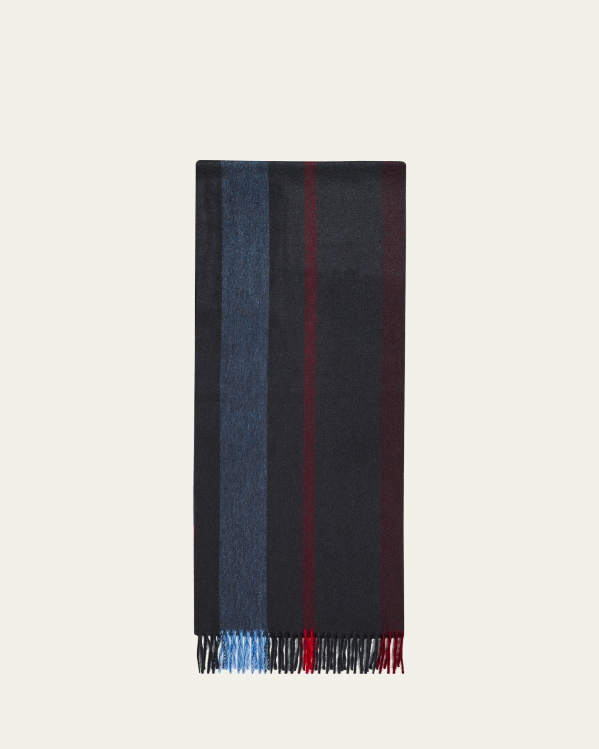 Begg x Co Men's Check Cashmere Scarf
