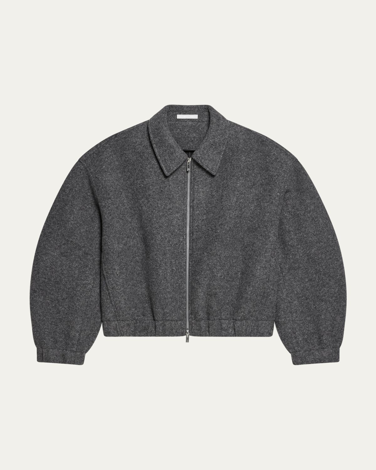 Helmut Lang Men 's Wool Bonded Full-Zip Bomber Jacket