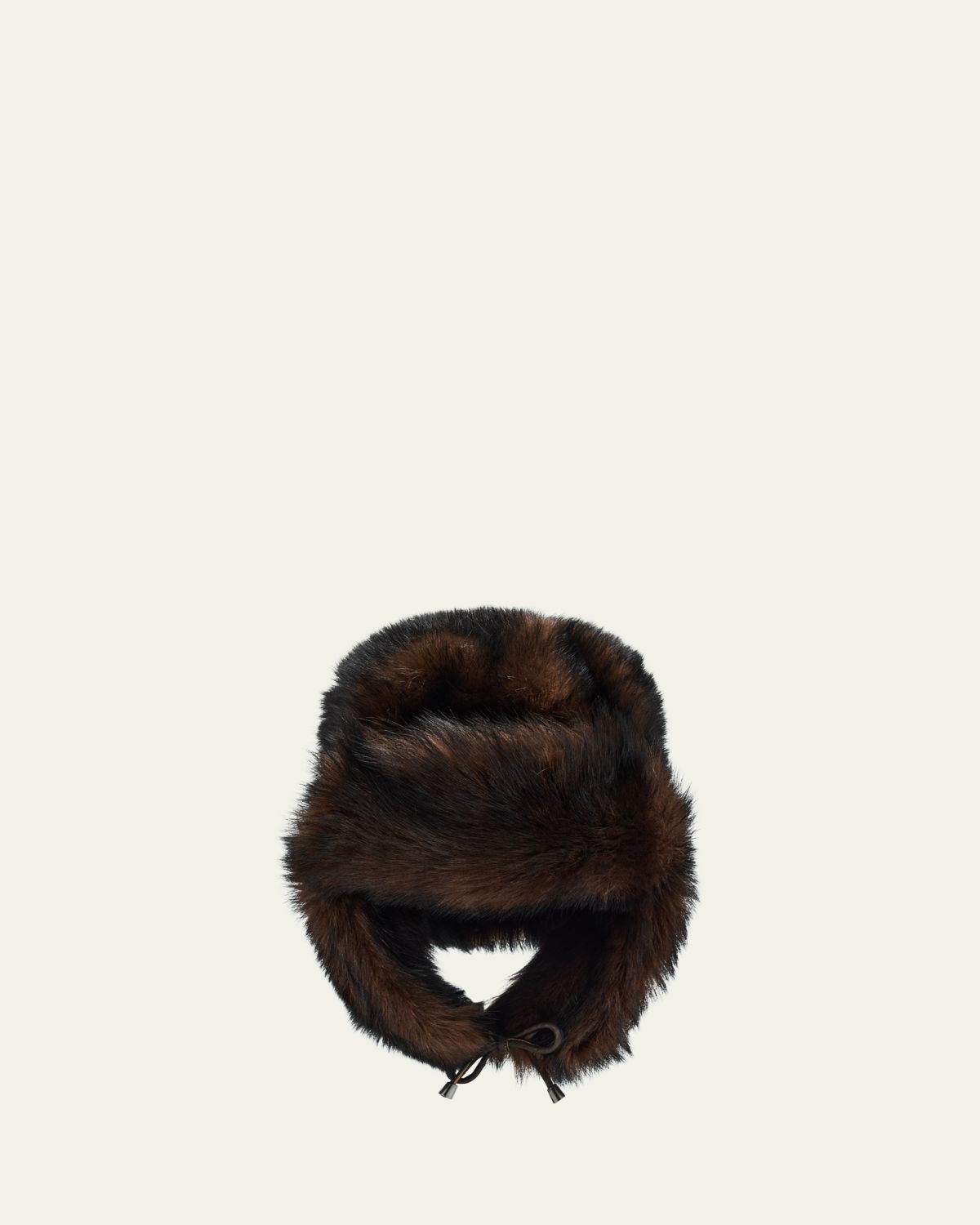 Pologeorgis Men's Merino Shearling Trapper Hat