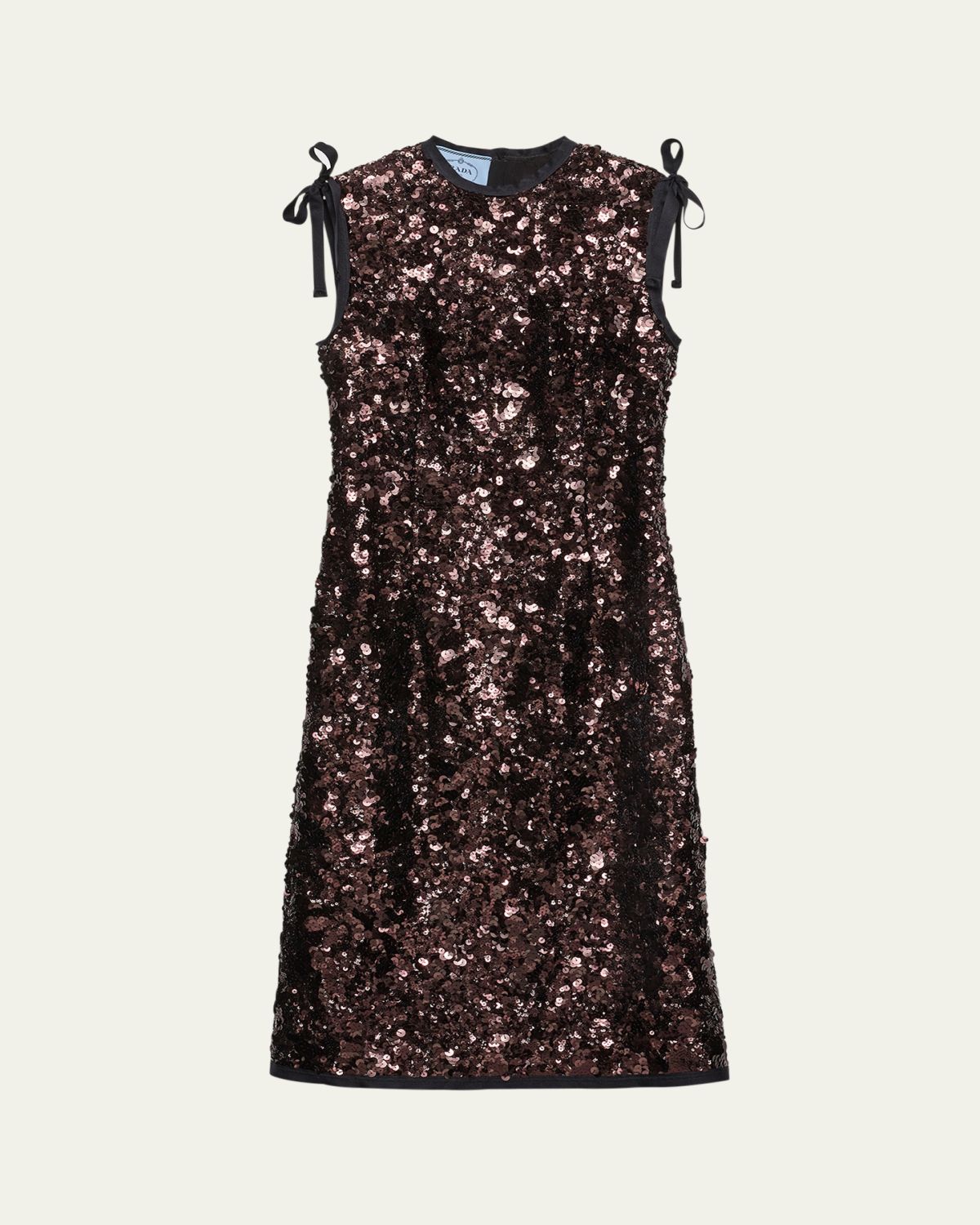 Prada Sequined Sleeveless Midi Dress | Thumbnail 4 Prada Sequined Sleeveless Midi Dress | Thumbnail 4