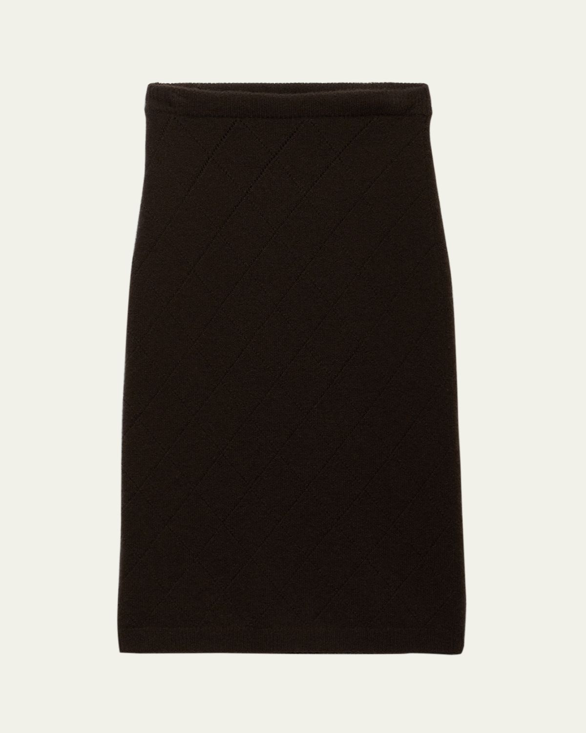 Prada Cashmere Pencil Skirt