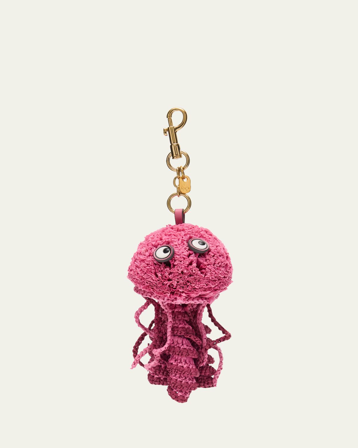 Anya Hindmarch Raffia Jellyfish Bag Charm