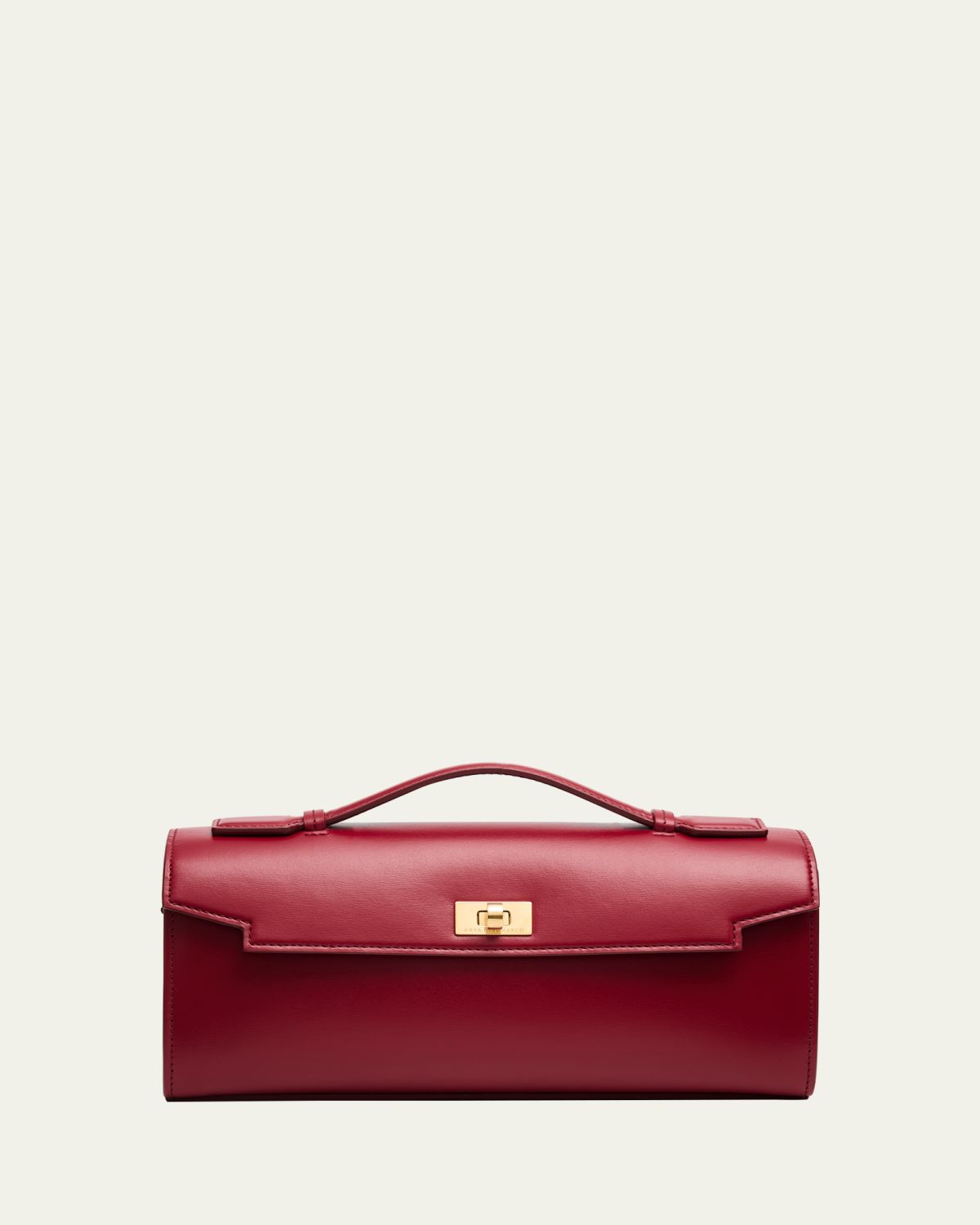 Anya Hindmarch Mortimer Boxy Leather Clutch Bag