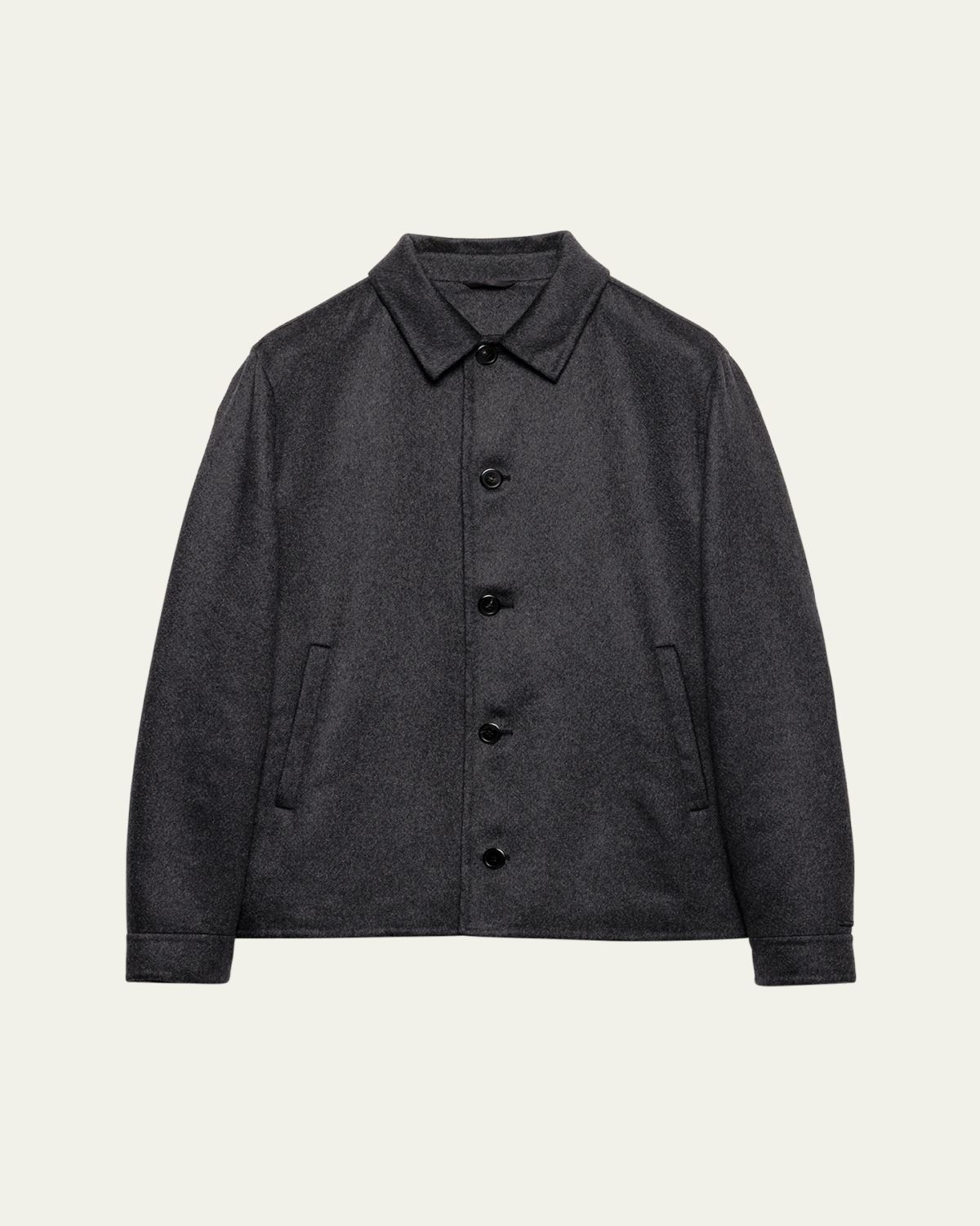 Prada Men's Cashmere Shirt Jacket