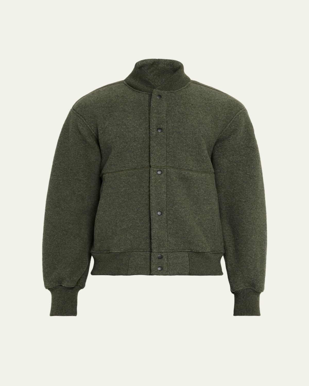 Canada Goose Men's Hudson Fleece Snap-Front Bomber Jacket