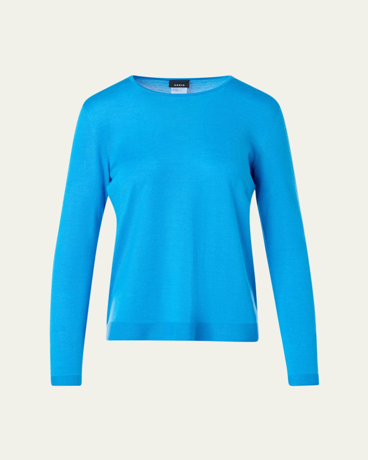 Akris Cashmere-Silk Crewneck Sweater | Thumbnail 6