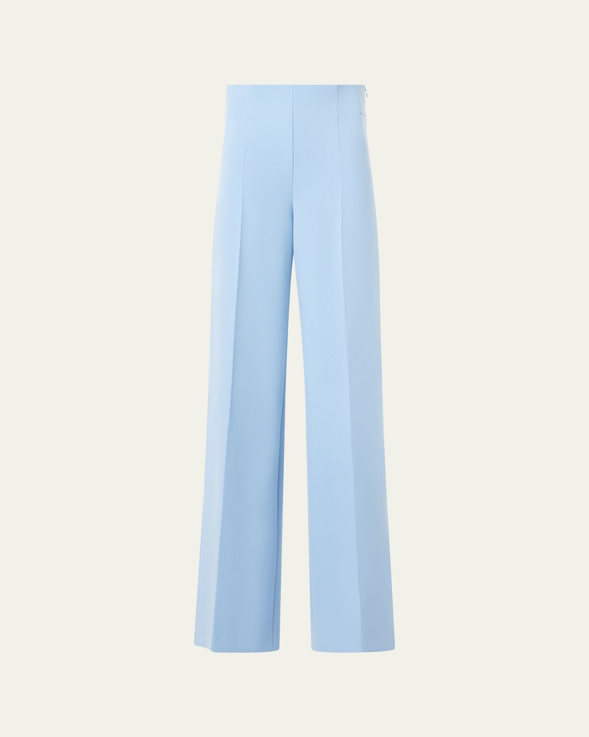 Akris Double-Face Wool Bootcut Trousers