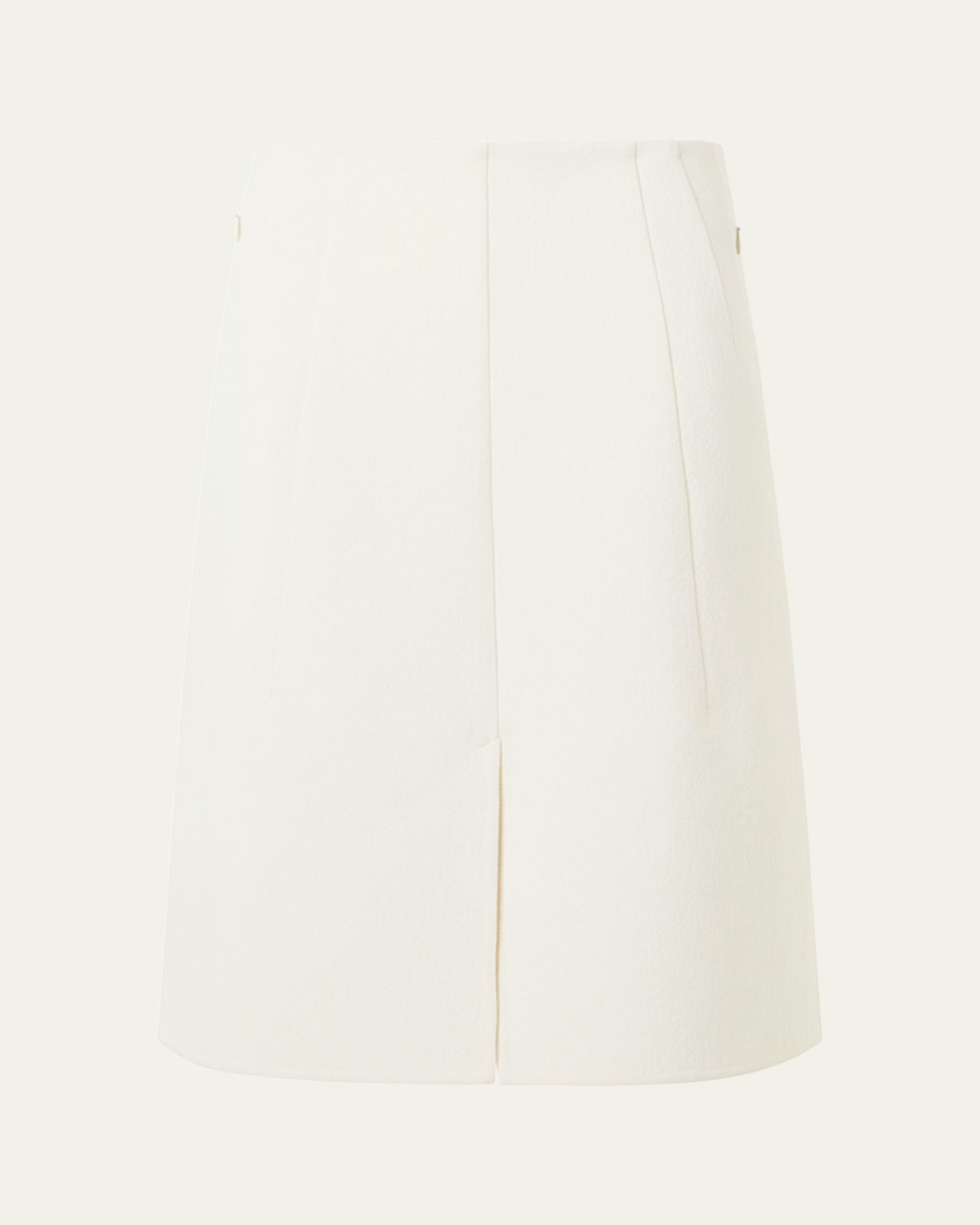 Akris Double-Face Cotton Knee-Length Skirt