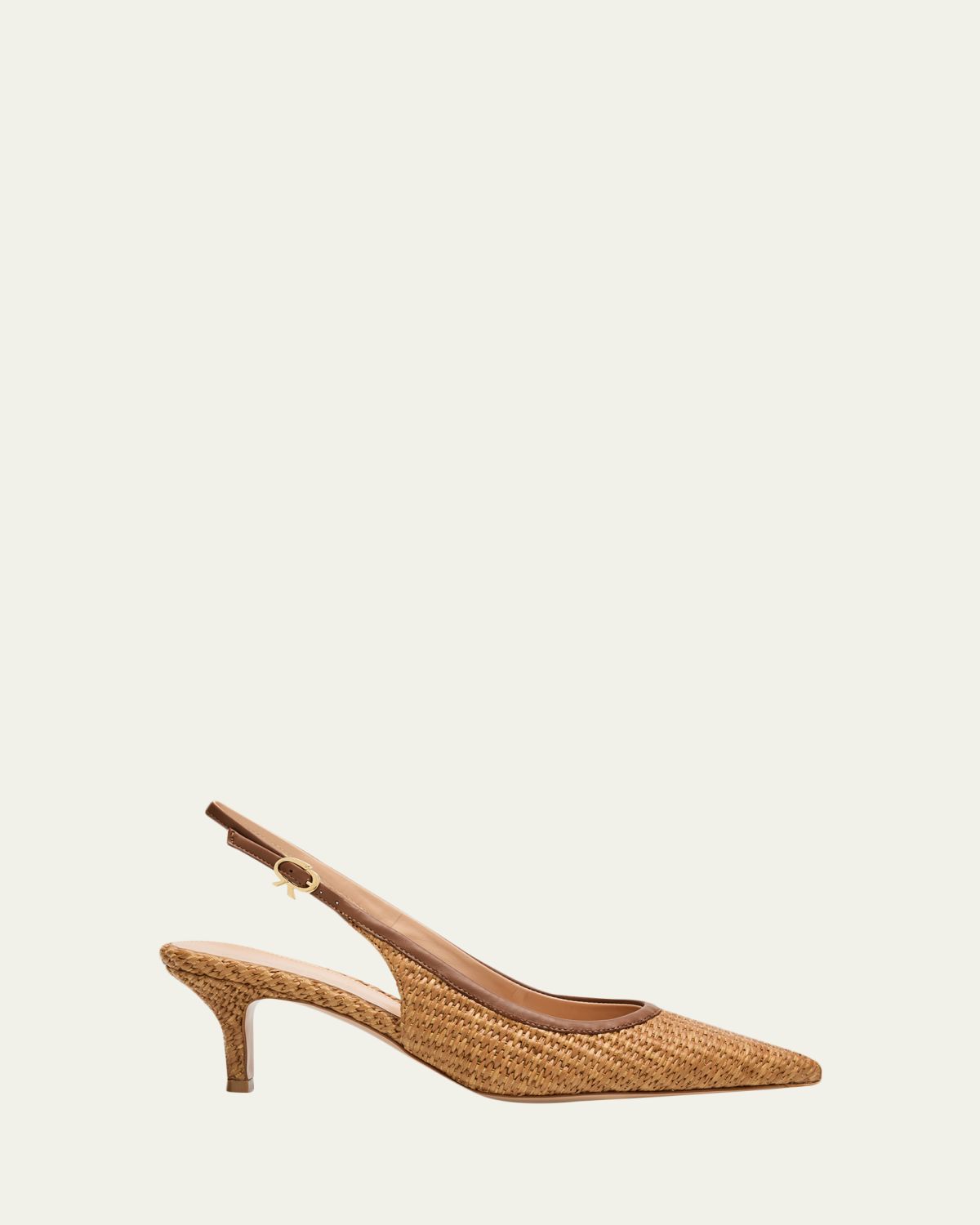 Gianvito Rossi Marbella Raffia Slingback Pumps | Thumbnail 8 Gianvito Rossi Marbella Raffia Slingback Pumps | Thumbnail 8