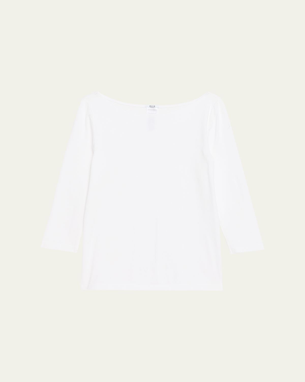 Wolford Cordoba Boatneck Stretch Cotton Top