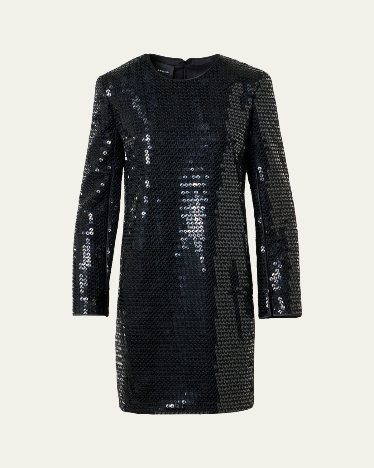 Akris Corded Sequin Short Cocktail Dress