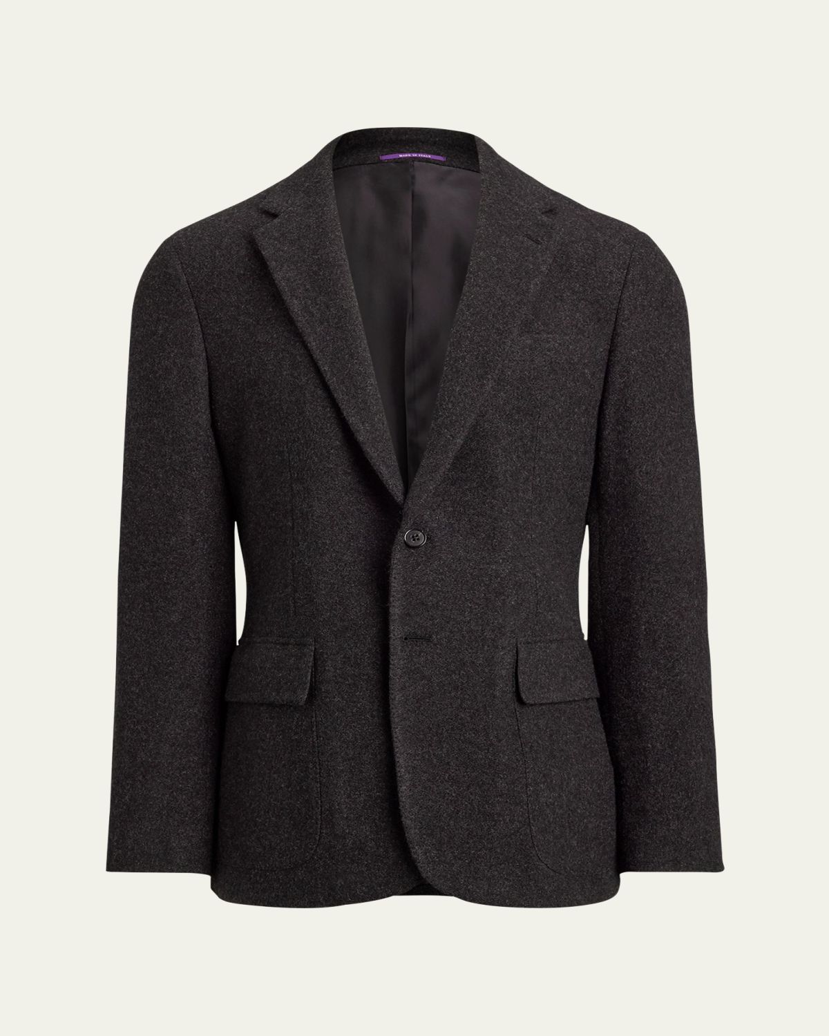 Ralph Lauren Purple Label Men's Brushed Cashmere Twill Slim Blazer