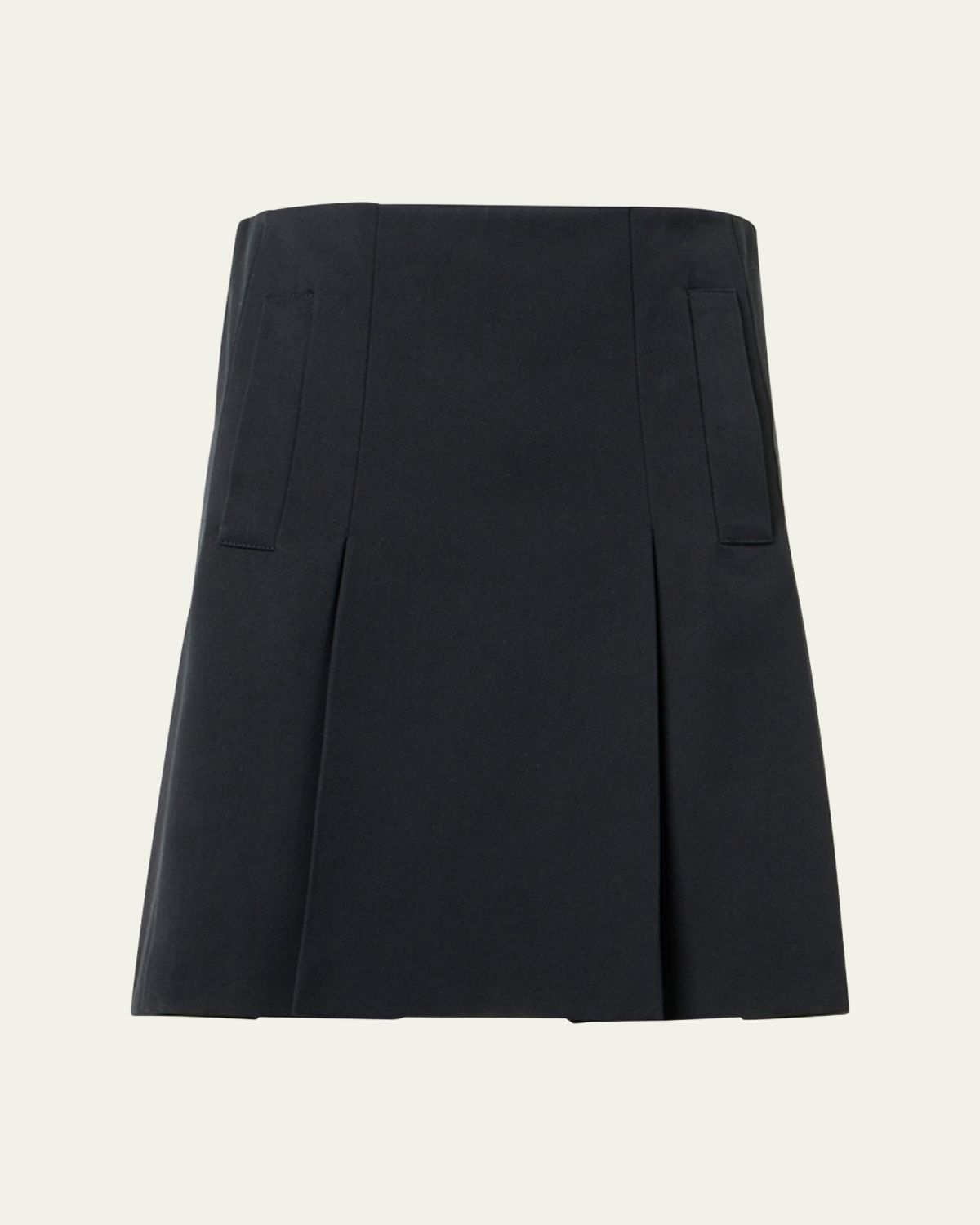 Akris punto Pleated Mini Quilt Skirt