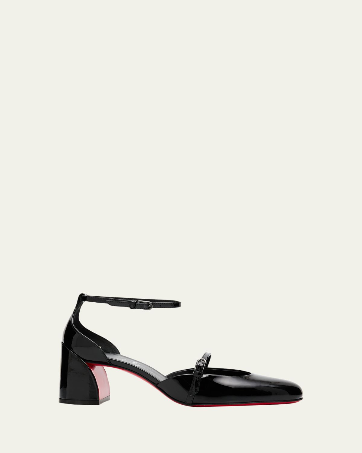 Christian Louboutin 55mm O Jane Patent Leather Pumps