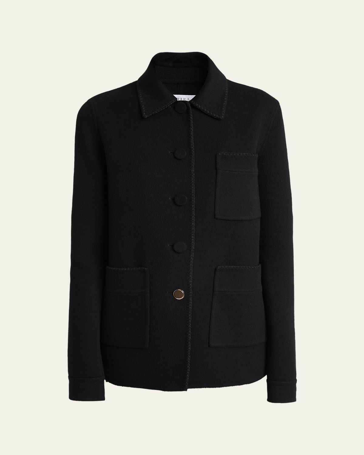 Gabriela Hearst Ulu Double-Face Cashmere Chore Jacket