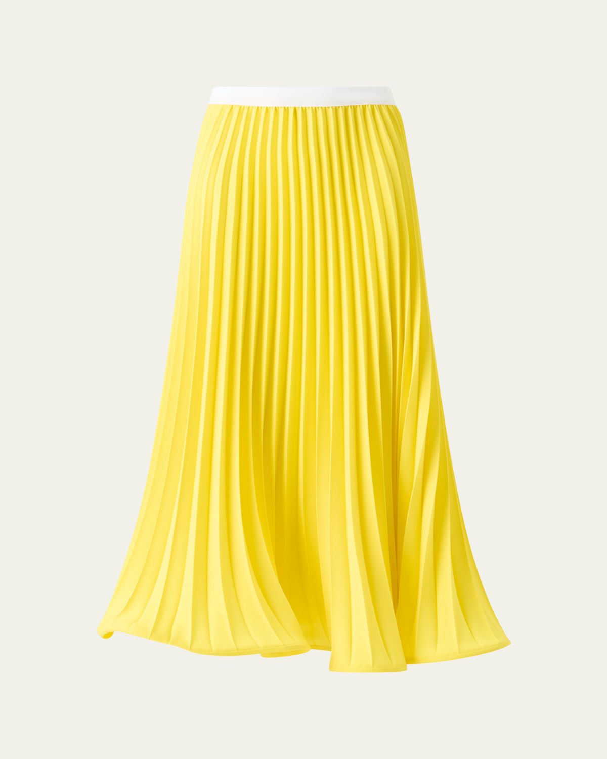 Akris punto Techno Crepe Plisse Midi Skirt