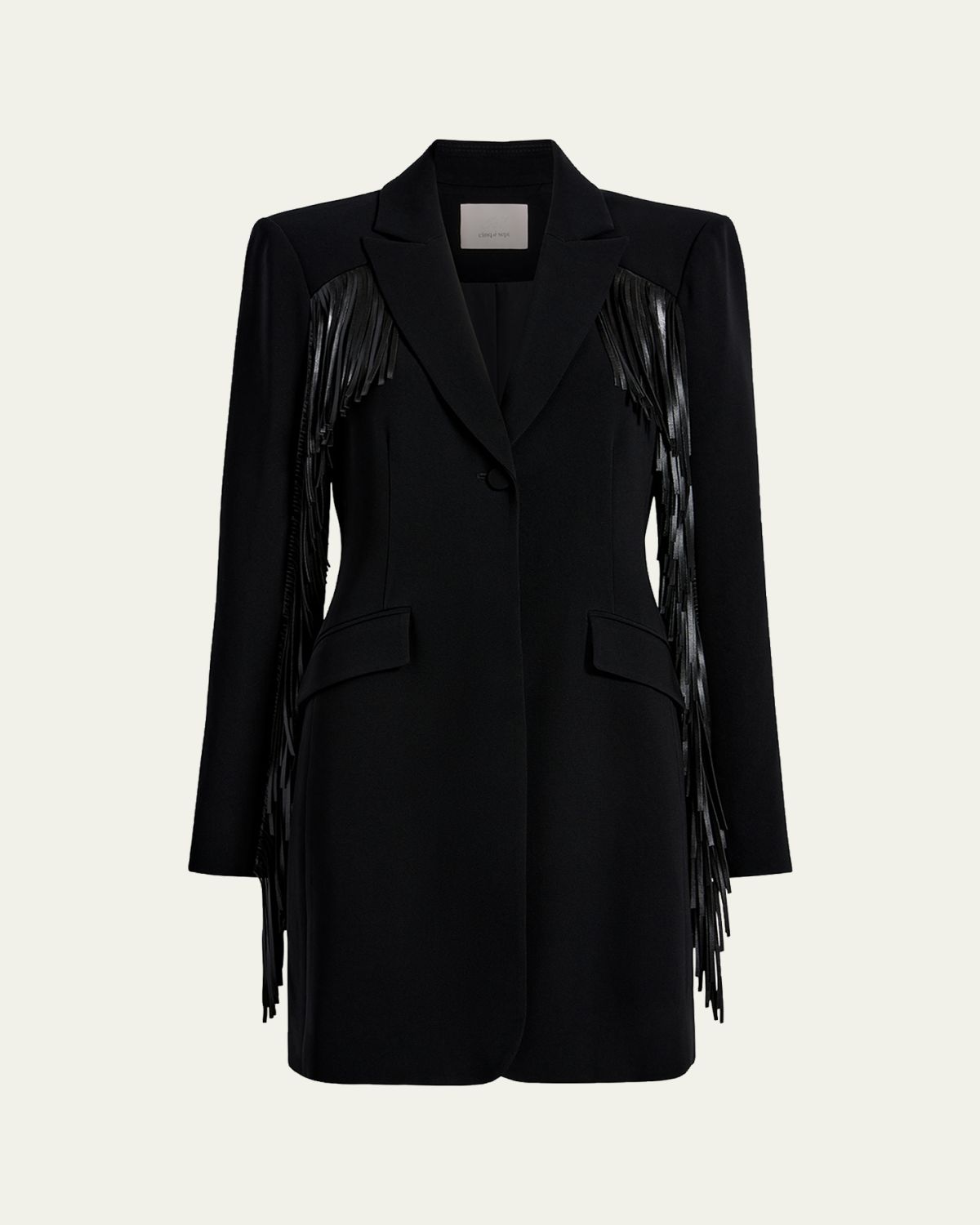 Cinq a Sept Joelette Fringed Mini Blazer Dress